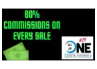 80% Commissions On Every Sale!