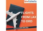 Flights from LAX to ORD || +1-800-984-7414